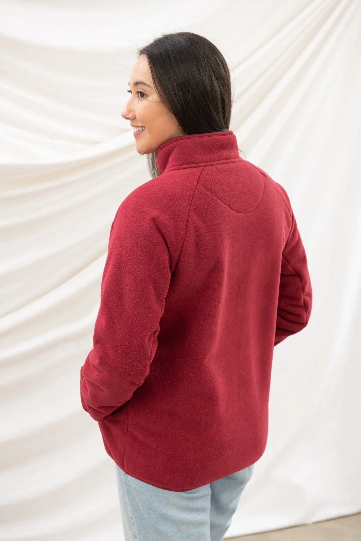 Avon Waterproof Fleece - Maroon