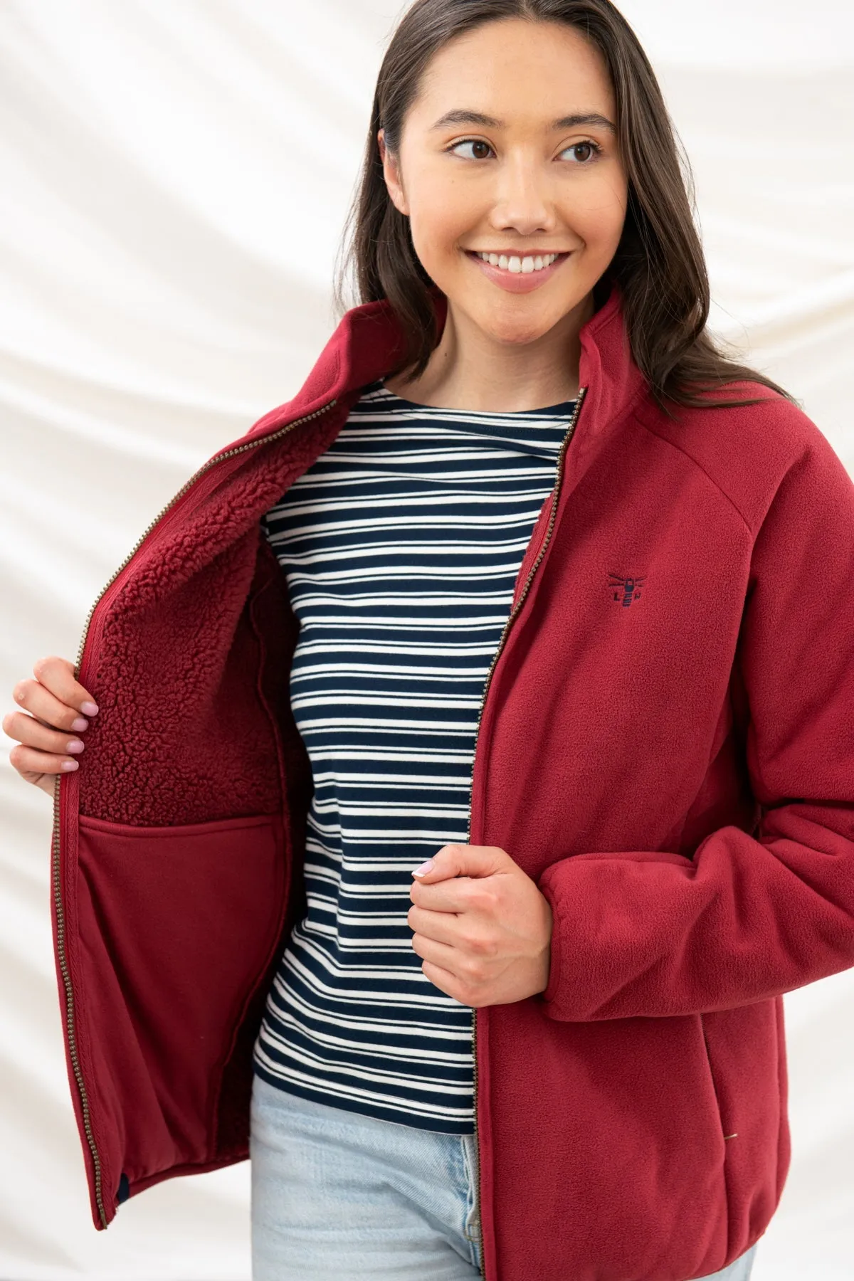 Avon Waterproof Fleece - Maroon