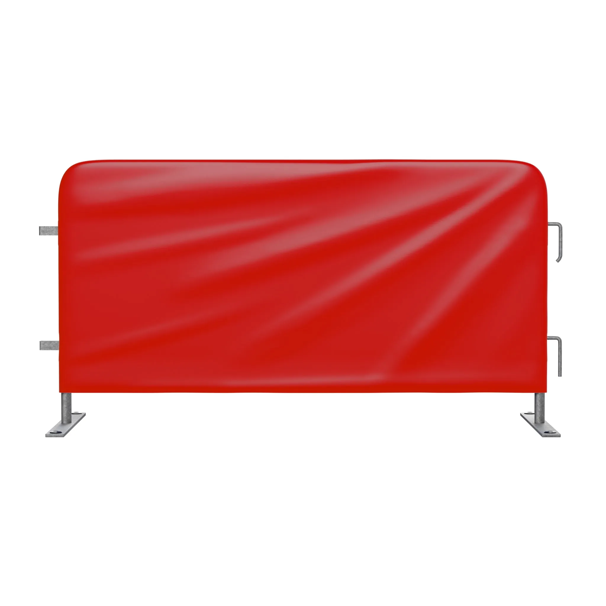 Custom Printed Heavy Duty Barricade Jacket Covers - Angry Bull Barricades