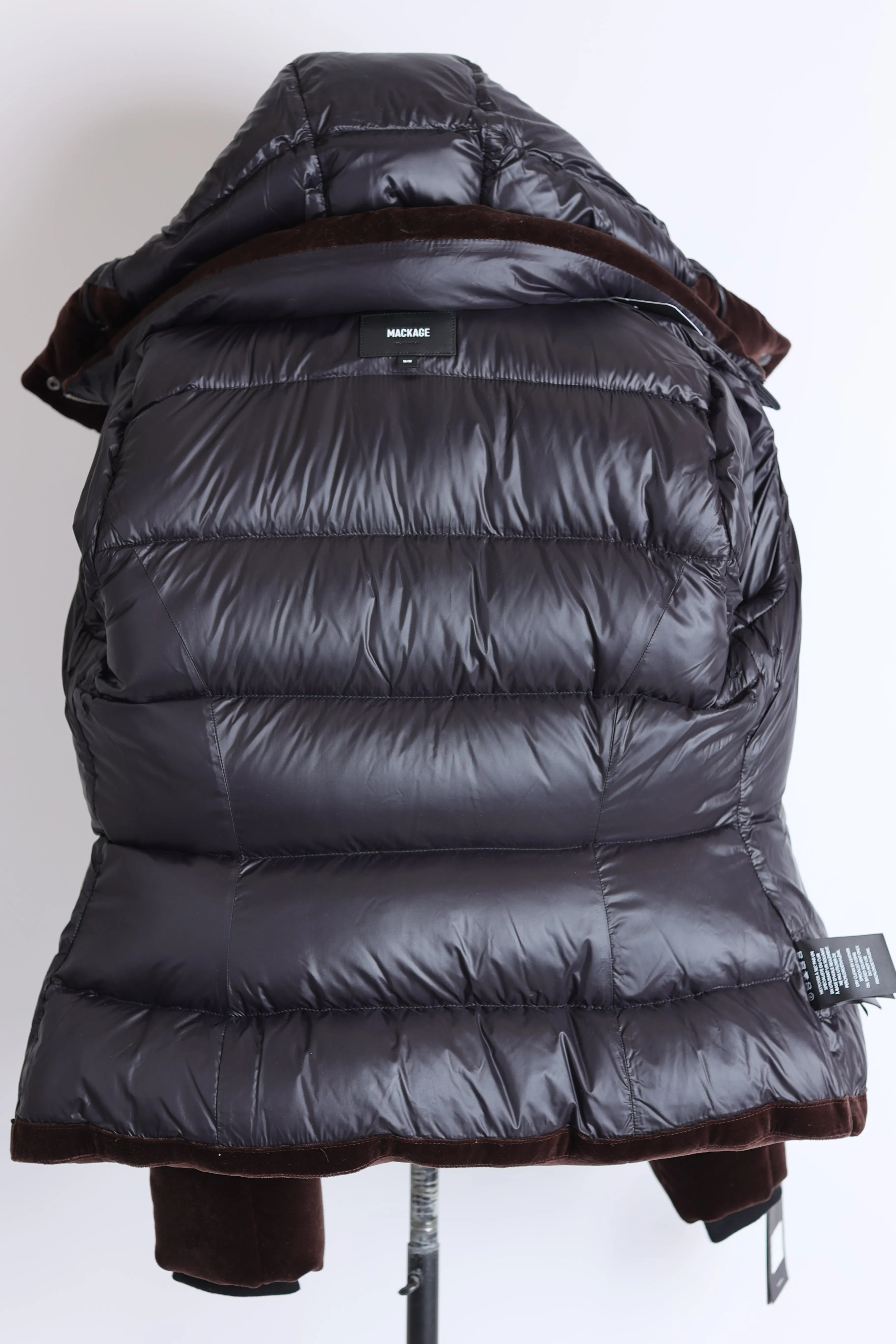 Madalyn Velvet Down Puffer Jacket - Limited Edition