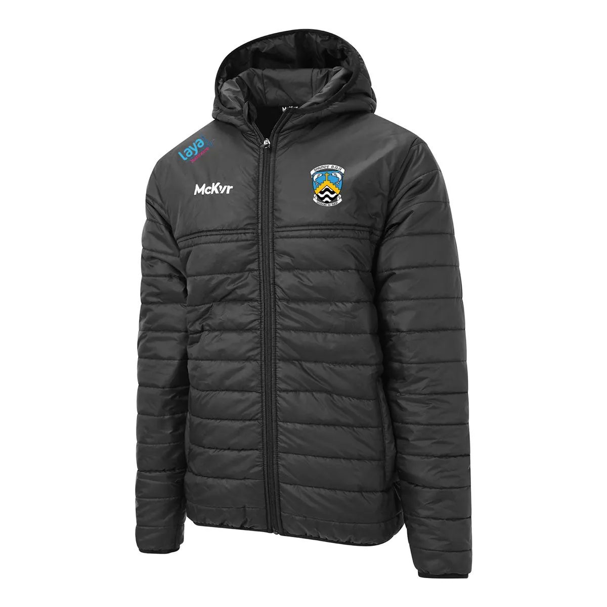 Mc Keever Fermoy GAA Core 22 Puffa Jacket - Youth - Black