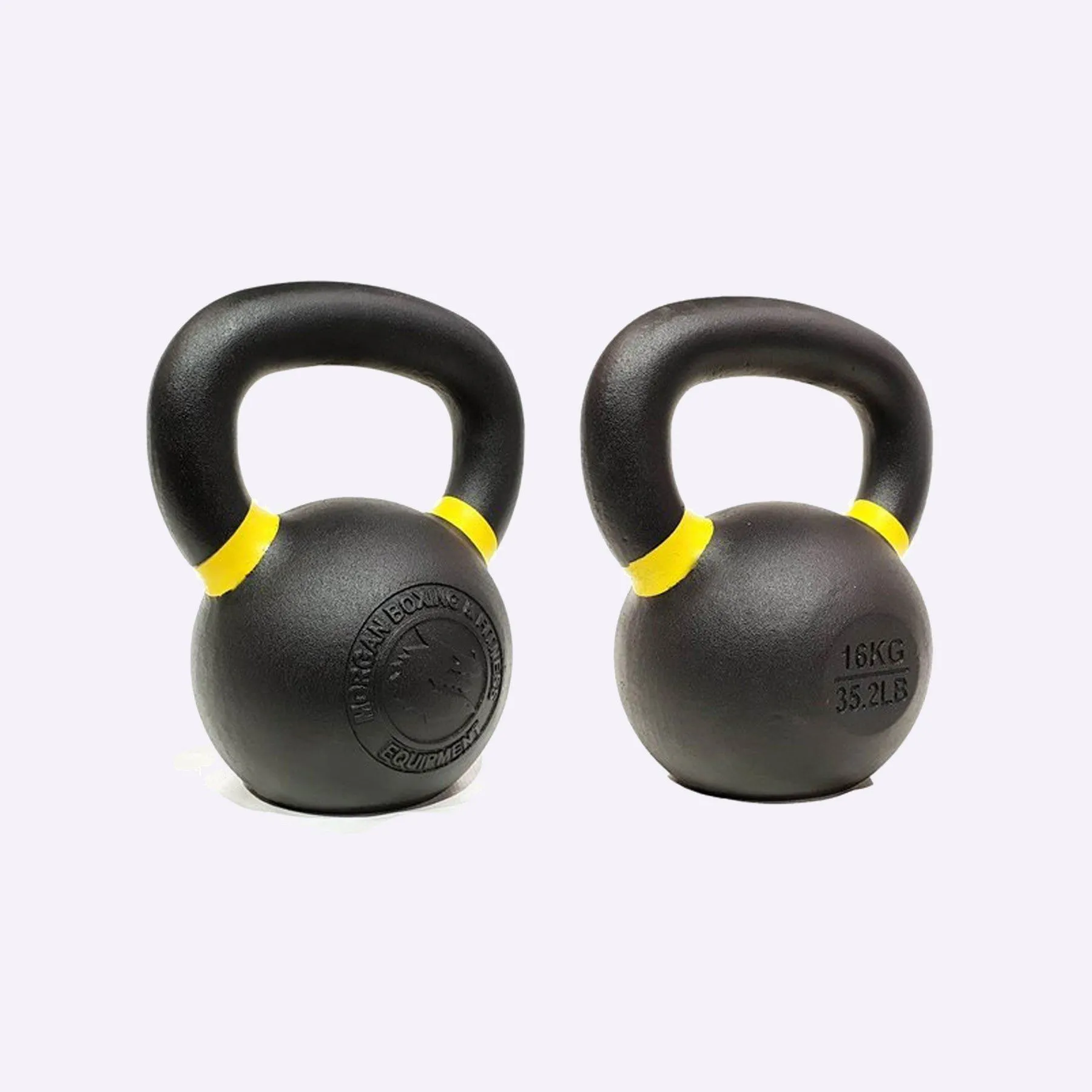 MORGAN V2 POWDER COATED KETTLEBELL - SINGLE [16KG]