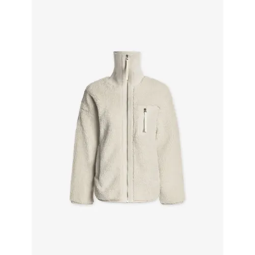 Myla Zip-Through Jacket in Sandshell