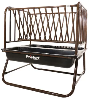 PRIEFERT PASTURE HORSE FEEDER WITH HAY RACK