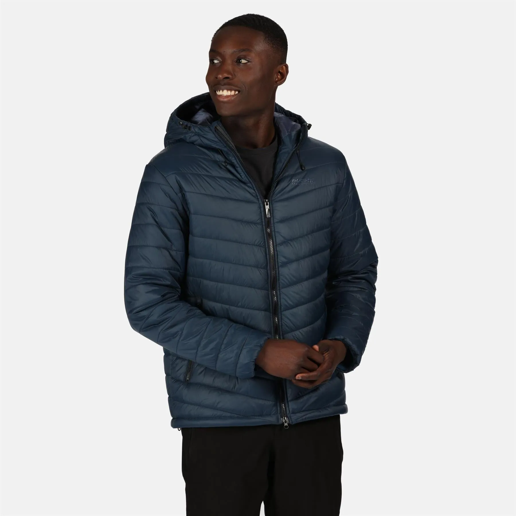 Regatta Mens Volter Loft Heated Insulated Quilted Hooded Jacket