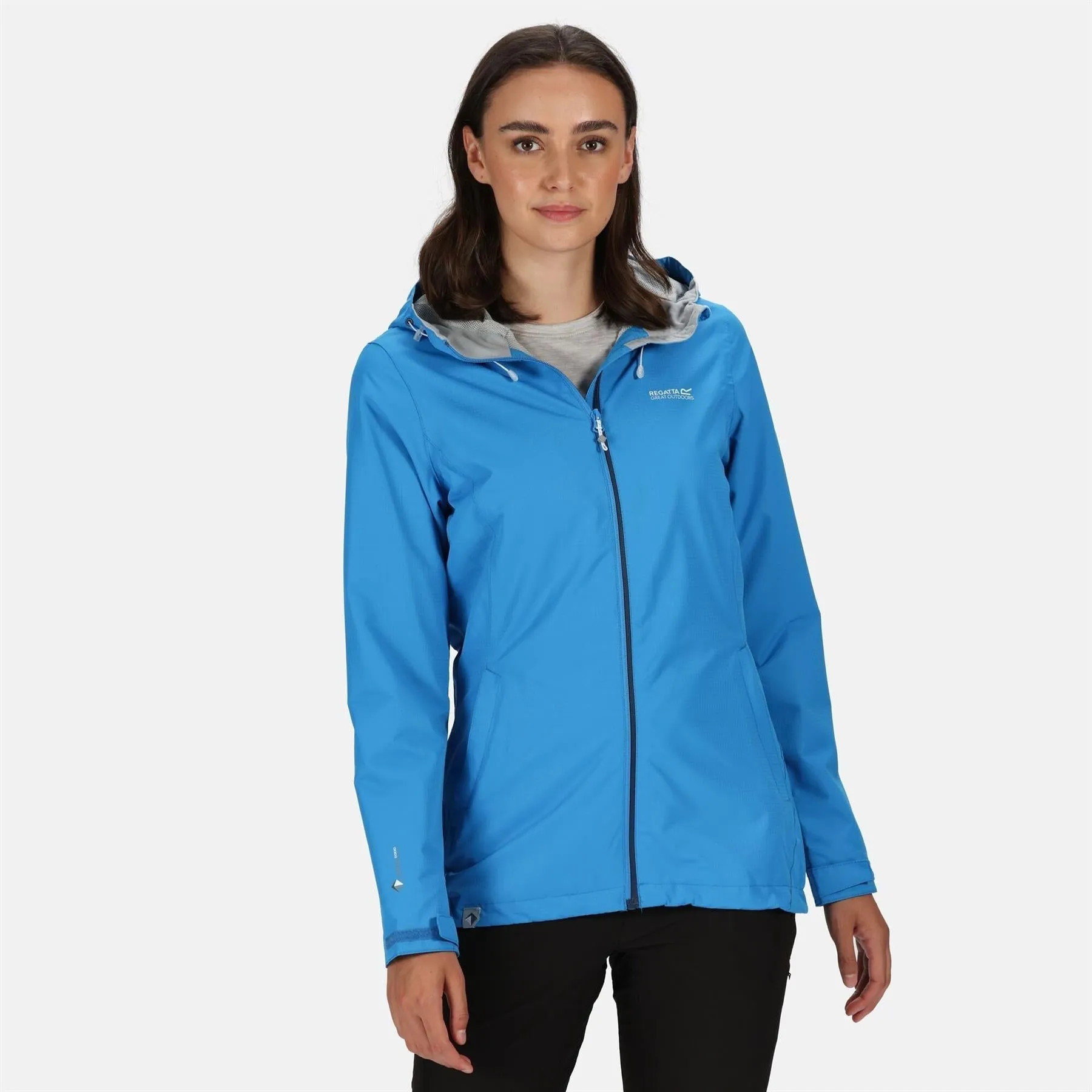 Regatta Womens Hamara III Lightweight Hooded Waterproof Jacket