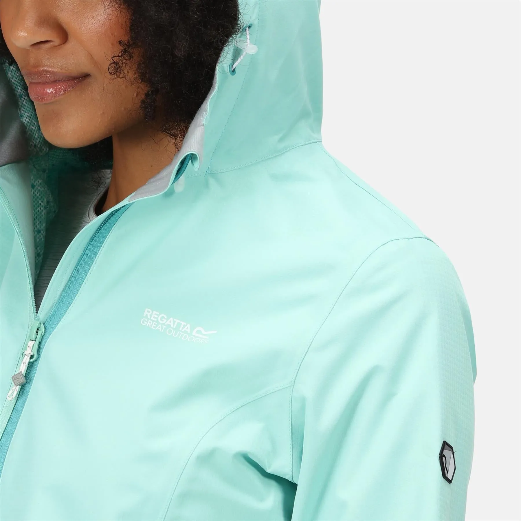 Regatta Womens Hamara III Lightweight Hooded Waterproof Jacket