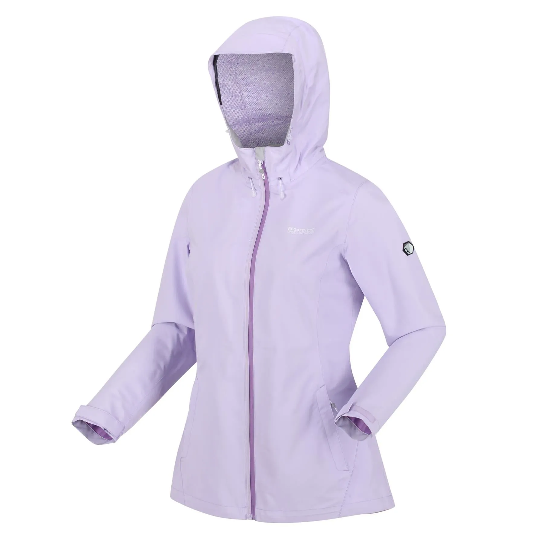 Regatta Womens Hamara III Lightweight Hooded Waterproof Jacket