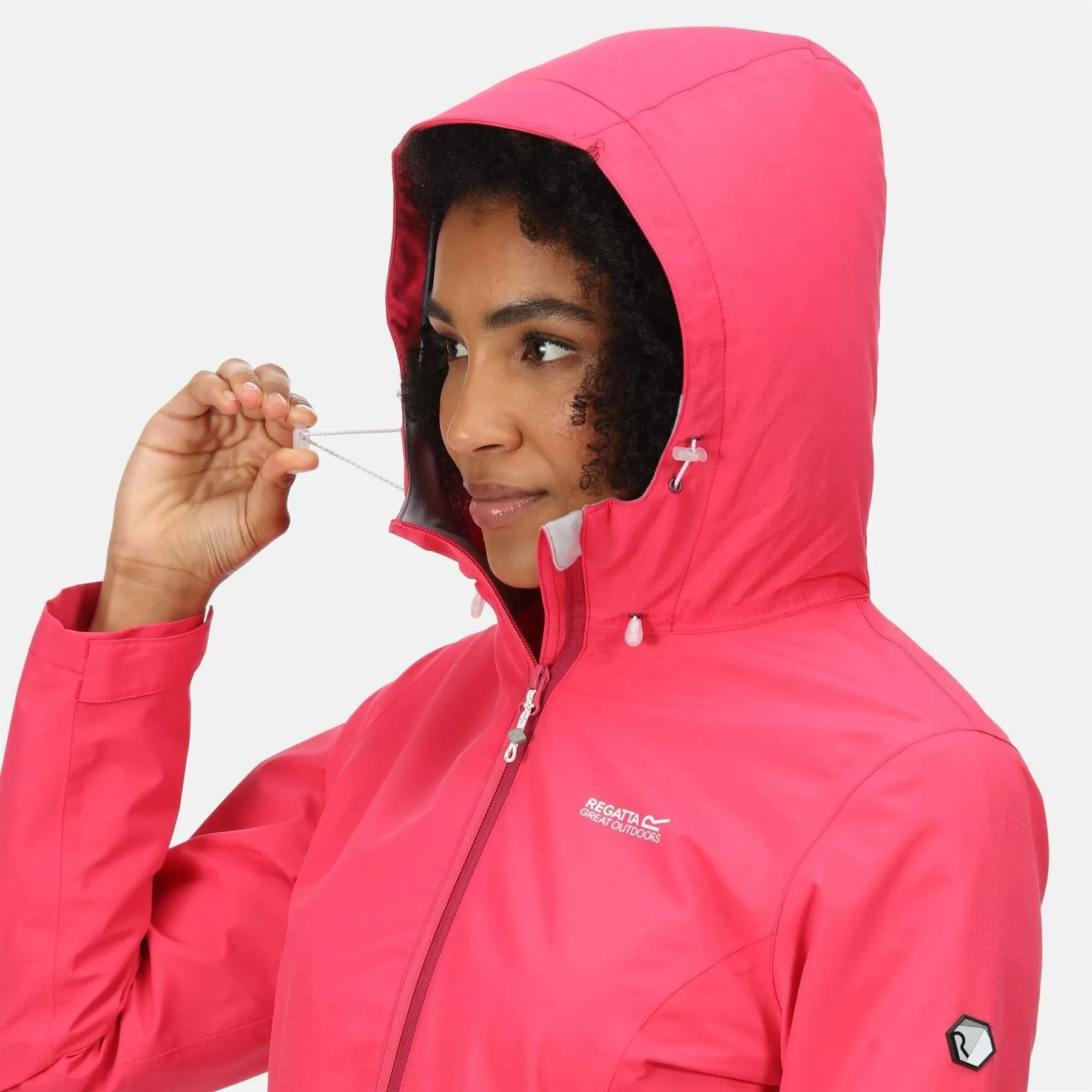 Regatta Womens Hamara III Lightweight Hooded Waterproof Jacket